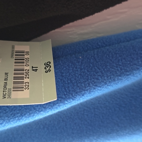 OKIE DOKIE TODDLER BOYS BLUE AND BLACK 2 PIECE FLEECE SET SIZE 4T - Picture 5 of 13